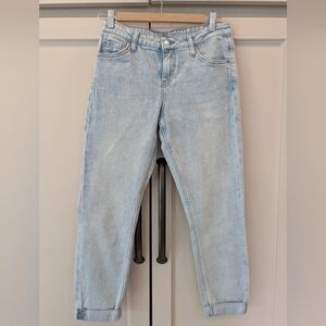Light Blue Topshop Moto Jeans